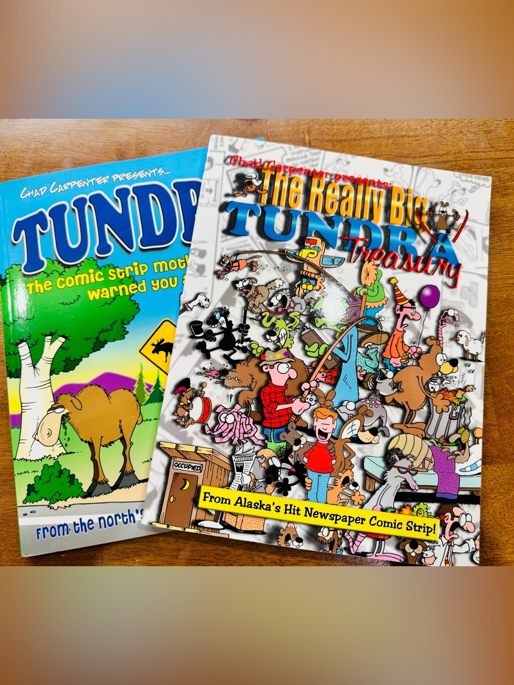 Tundra Comic Books Large Paperback Cartoon Art Signed 1st Editions